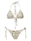 Sofia Erhan Kyle Animal-print Tie Bikini In Animal Print