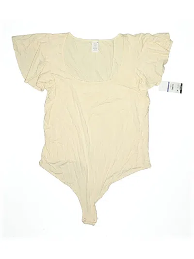 Pre-owned Sofia Jeans By Sofia Vergara Bodysuit In Tan
