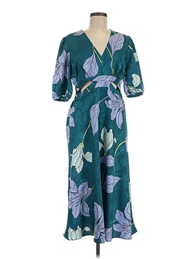 Pre-owned Sofia Jeans By Sofia Vergara Casual Dress In Teal
