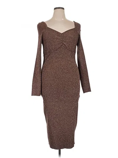 Pre-owned Sofia Jeans By Sofia Vergara Cocktail Dress In Brown