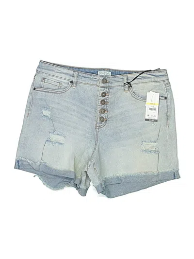 Sofia Jeans By Sofia Vergara Denim Shorts In Blue