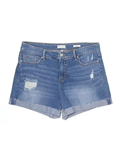 Pre-owned Sofia Jeans By Sofia Vergara Denim Shorts In Blue