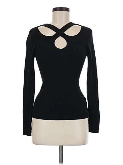 Pre-owned Sofia Jeans By Sofia Vergara Long Sleeve Top In Black