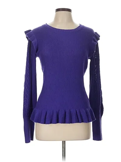 Pre-owned Sofia Jeans By Sofia Vergara Pullover Sweater In Purple