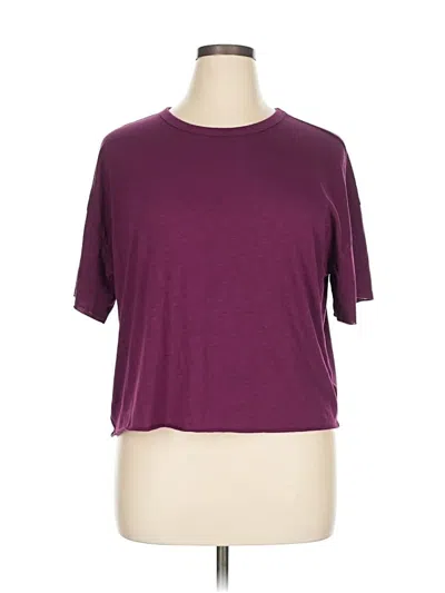 Pre-owned Sofia Jeans By Sofia Vergara Short Sleeve T-shirt In Burgundy