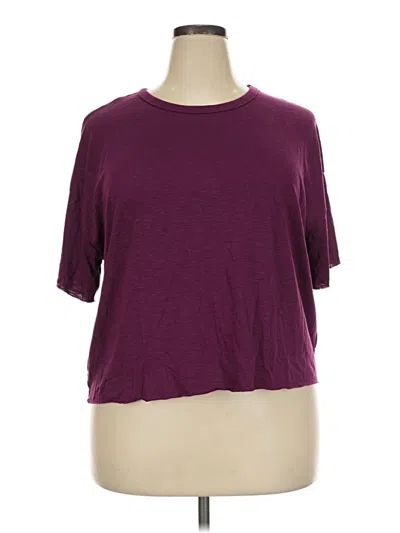 Pre-owned Sofia Jeans By Sofia Vergara Short Sleeve T-shirt In Burgundy