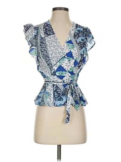 Pre-owned Sofia Jeans By Sofia Vergara Sleeveless Blouse In Blue