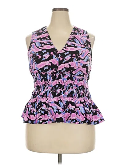 Pre-owned Sofia Jeans By Sofia Vergara Sleeveless Blouse In Purple