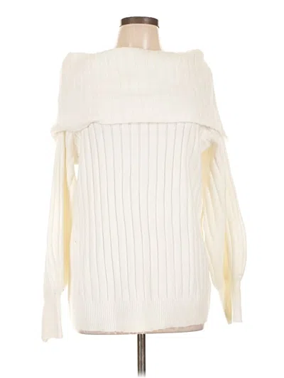 Pre-owned Sofia Jeans By Sofia Vergara Turtleneck Sweater In Ivory