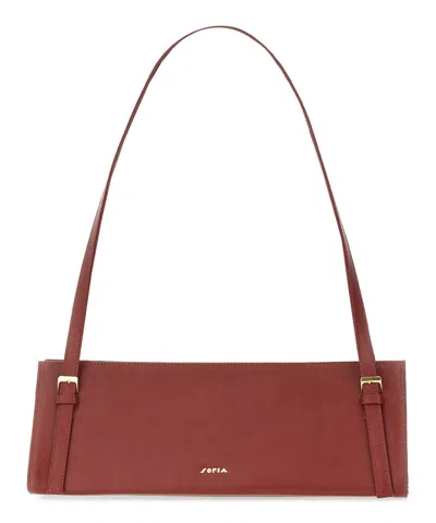 Sofia Nardi The Riviera Shoulder Bag In Red