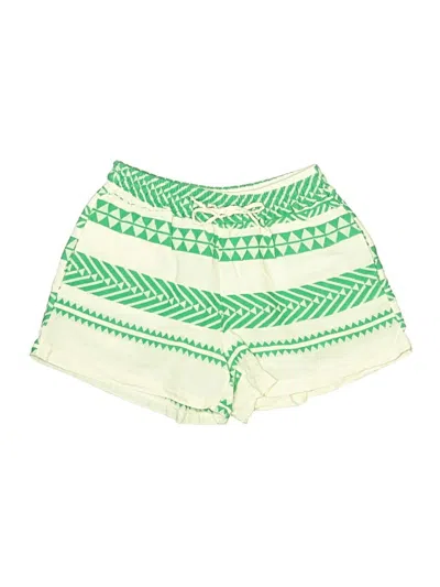 Pre-owned Sofia Shorts In Green
