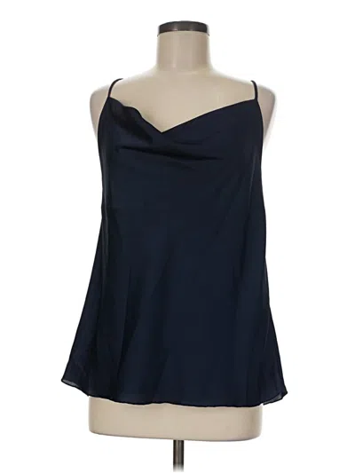 Pre-owned Sofia Sleeveless Blouse In Blue
