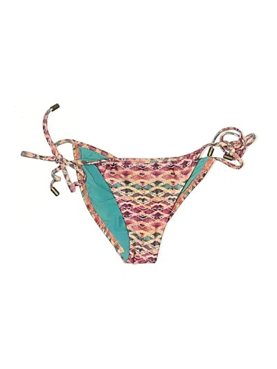 Pre-owned Sofia Swimsuit Bottoms In Pink