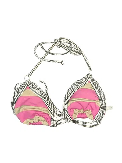 Pre-owned Sofia Swimsuit Top Pink Swimwear