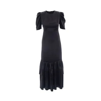 Sofia Tsereteli Lady Sofia Dress In Black Silk