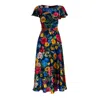 Sofia Tsereteli Women's Blossom Garden Gown In Red