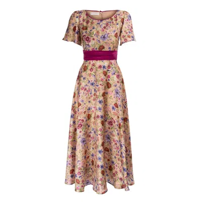 Sofia Tsereteli Women's Gardenia Gown - Floral In Neutral