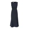 Sofia Tsereteli Virgin Wool Dress In Grey