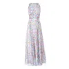 Sofia Tsereteli Long Chiffon Dress