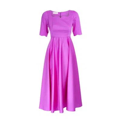 Sofia Tsereteli Women's Pink / Purple Art Deco Gown In Pink/purple