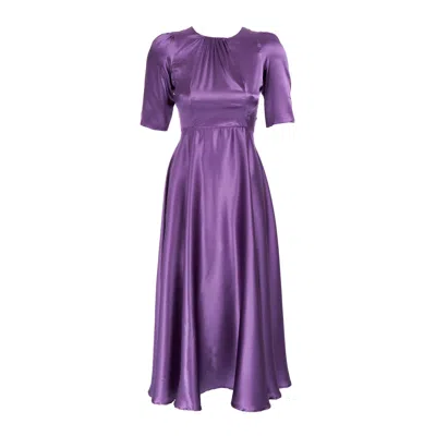 Sofia Tsereteli Timeless Grace Gown In Pink/purple