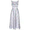 Sofia Tsereteli Watercolor Evening Dress