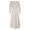 Sofia Tsereteli Cotton Dress In White
