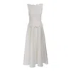 Sofia Tsereteli Women's White Echoed Elegance Gown In White