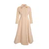 Sofia Tsereteli Women's White Redingote Coat In Virgin Wool & Cashmere – Ivory In White