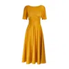 Sofia Tsereteli Gilded Majesty In Yellow/orange