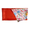 Sofia Tsereteli Women's Yellow / Orange Orange Floral Satin Silk Scarf In Yellow/orange