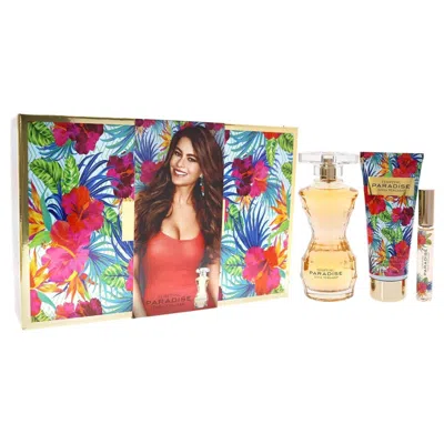 Sofia Vergara Ladies Tempting Paradise Gift Set Fragrances 840797114579 In N/a