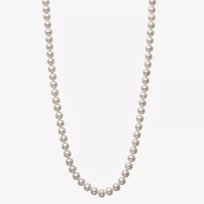 Sofia Womens White 18 Inch Strand Necklace In Gold