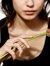 Sofia Zakia 14k Yellow Gold Termina Ruby Diamond Ring In Gold