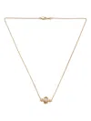 Sofia Zakia 14k Yellow Gold Wandering Star Diamond And Opal Necklace In Gold