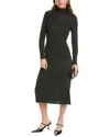 Sofiacashmere Cashmere Sweaterdress In Grey