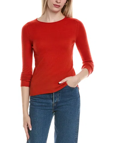 SOFIACASHMERE CREWNECK WOOL & CASHMERE-BLEND SWEATER