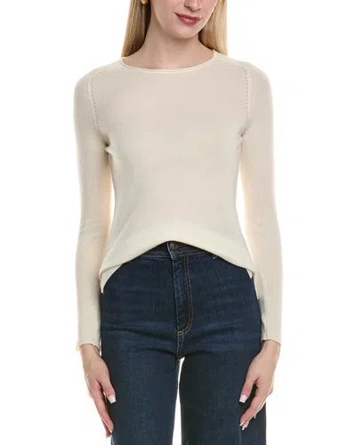 SOFIACASHMERE CREWNECK WOOL & CASHMERE-BLEND SWEATER