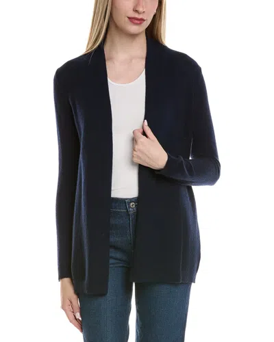 SOFIACASHMERE SOFIACASHMERE DRAPE WOOL & CASHMERE-BLEND CARDIGAN