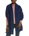 Sofiacashmere Lightweight Cashmere-blend Scarf In Blue