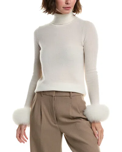 SOFIACASHMERE TURTLENECK CASHMERE SWEATER