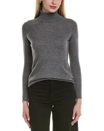 SOFIACASHMERE SOFIACASHMERE TURTLENECK WOOL & CASHMERE-BLEND SWEATER