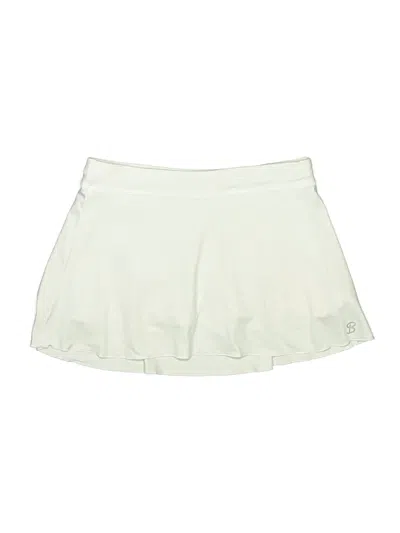 Pre-owned Sofibella Active Skort In Ivory