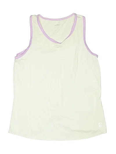 Pre-owned Sofibella Kids' Active Tank Top In Green