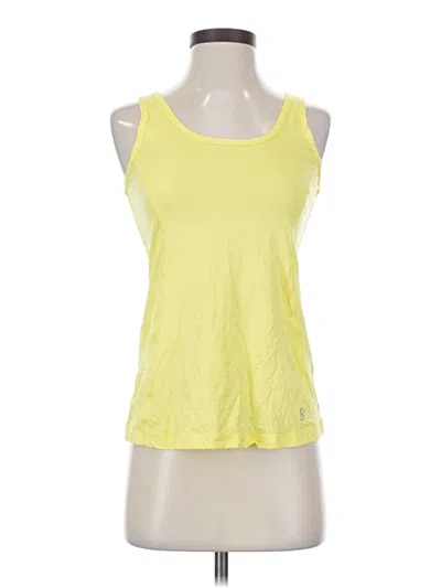 Pre-owned Sofibella Active Tank Top In Yellow