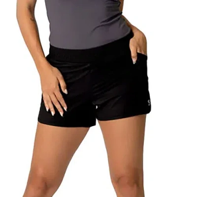 Sofibella Athletic Womens Tennis Shorts In Black