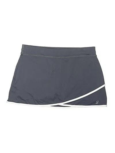 Pre-owned Sofibella Casual Skirt In Gray