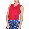 Sofibella Golf Colors Sleeveless Womens Golf Shirt In Multi