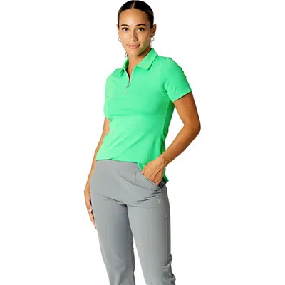 Sofibella Golf Colors Womens Short Sleeve Golf Polo In Green