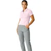 Sofibella Golf Colors Womens Short Sleeve Golf Polo In Pink